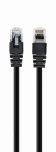 "Cablexpert" jungiamasis kabelis 7,5 m, juodas, Cat5e, 5 UTP