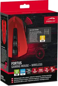 "Speedlink" pelė "Fortus" (SL-680100-BK-01)