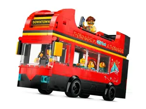 LEGO CITY 60407 Red Double-Decker Sightseeing Bus