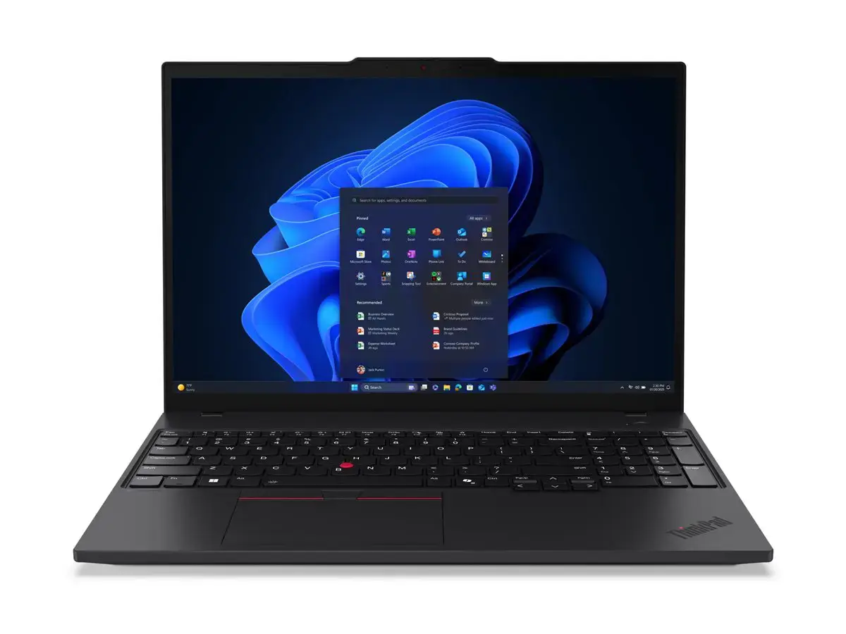 Nešiojamas kompiuteris Lenovo ThinkPad T16 G4 Intel, Intel Core Ultra 5 225U (Max. 4.80 GHz, 12M, 12C), 512 GB, 16 Coliai, Windows 11 Pro