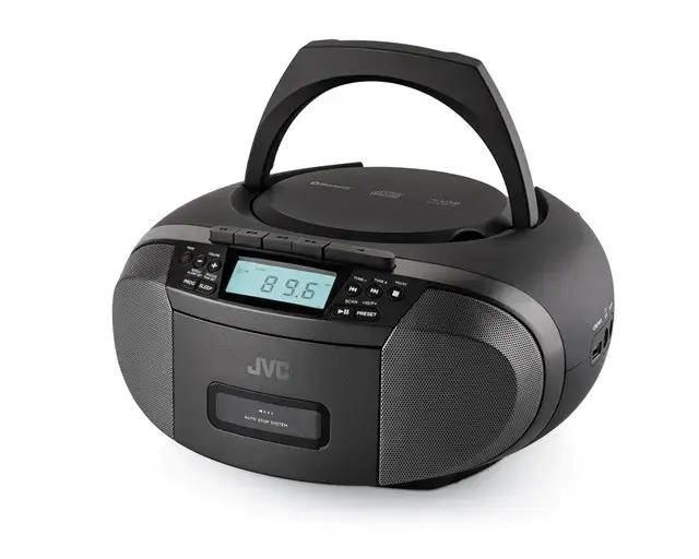 JVC RC-E444B Radio player Black