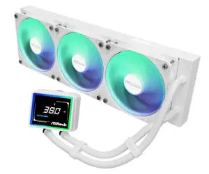 Asrock Challenger White 360 Digital Processor All-in-one liquid cooler 12 cm