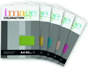 Spalvotas popierius Image Coloraction 48 A4, 80g, oranžinė (50)  0702-211