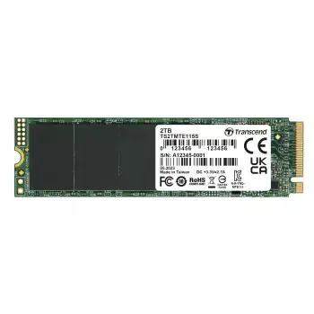 SSD diskas TRANSCEND TS2TMTE115S 2 TB, M.2 2280 (double-sided), PCIe 3.0 x4 (NVMe)