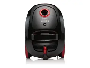 "Gorenje" VCE21SFBKR Dulkių siurblys su maišais, galia 850 W, veikimo spindulys 8 m, juodas "Gorenje