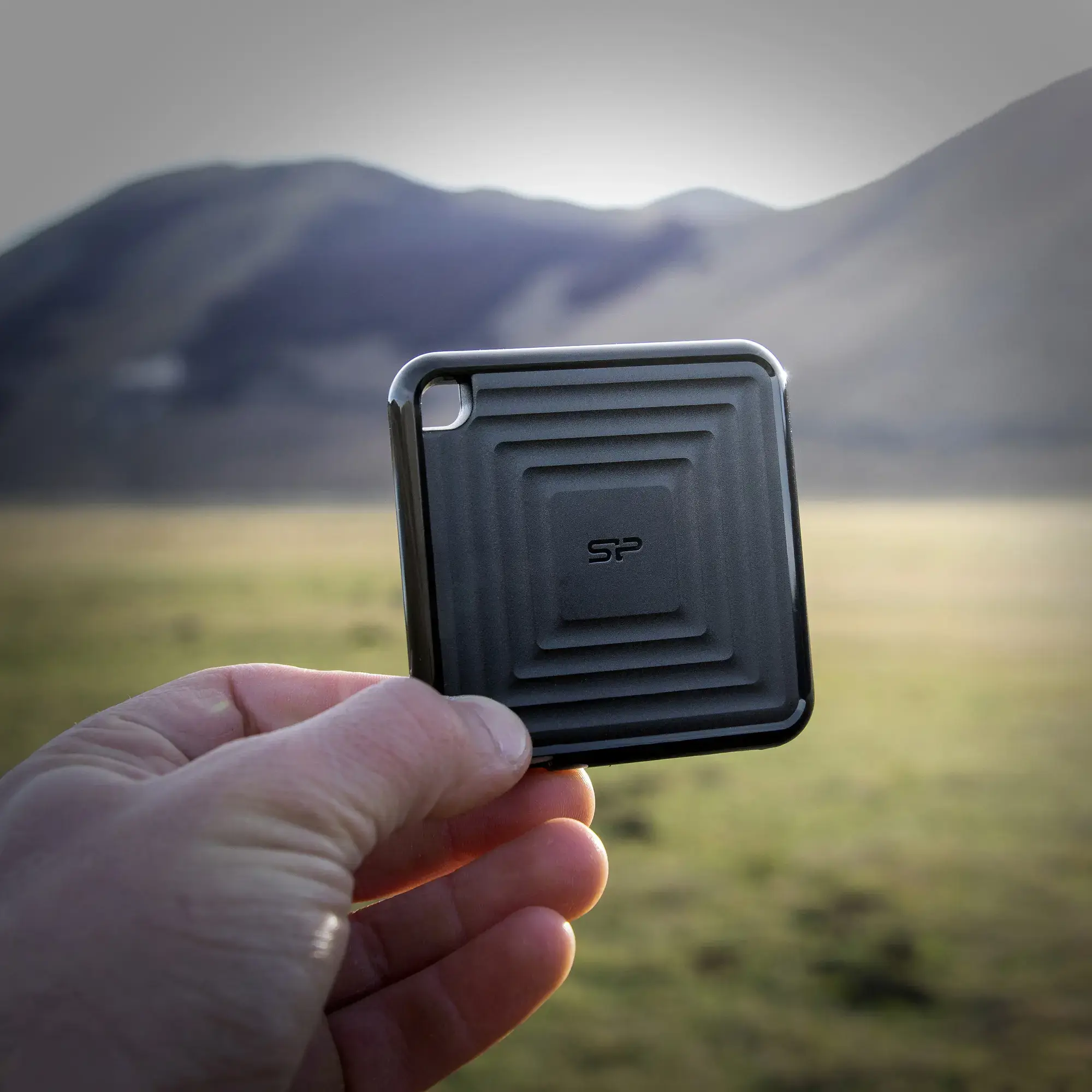 "SILICON POWER" išorinis SSD diskas PC60 1TB USB-C 540/500 MB/s, juodas