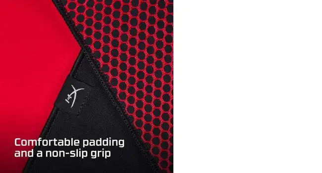 "HyperX Pulsefire Mat" - žaidimų pelės kilimėlis - medžiaginis (L), juodas, vienspalvis, medžiaginis, guminis, žaidimų pelės kilimėlis