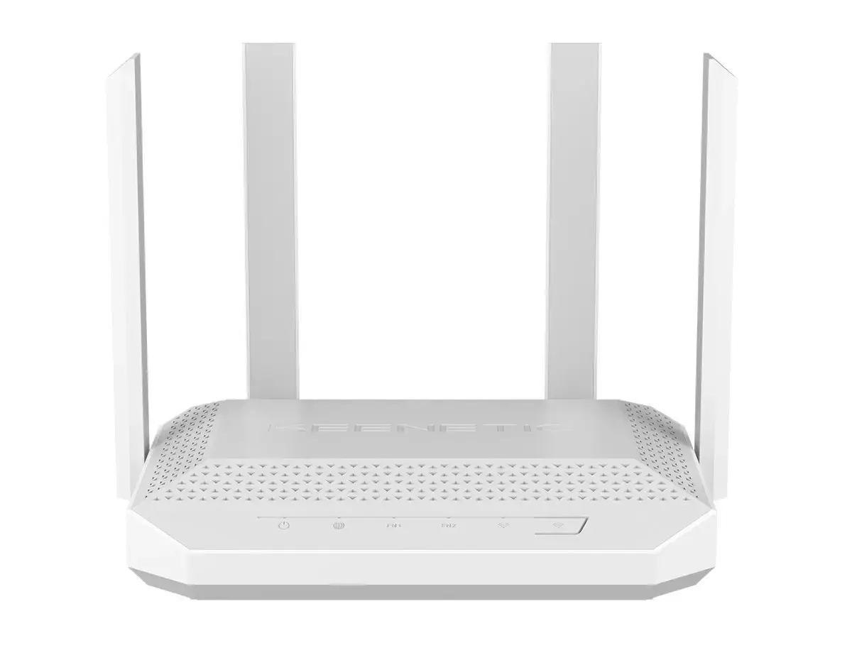 Keenetic Hero (KN-1012) AX3000 Mesh Wi-Fi 6 Multi-Gigabit Router with a 4-Port Gigabit and 1-Port 2.5 Gigabit Smart Switch, SFP Combo Port, USB 2.0 and USB 3.0 Ports