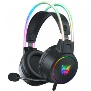 Gaming headset X15 PRO RGB band black