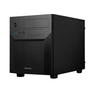 Chieftec CI-02B-OP, Cube, PC, Black, micro ATX, Mini-ITX, SPCC, Home/Office