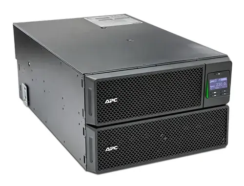 "APC Smart-UPS On-Line", dvigubos konversijos (internetinis), 8 kVA, 8000 W, sinusinis, 100 V, 476 V
