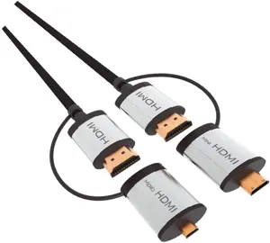 "Omega" kabelis + adapteriai HDMI 1,5 m (43865)