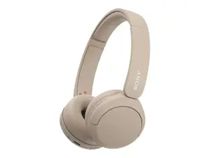 "Sony" WH-CH520, belaidis, skambučiai / muzika, 20 - 20000 Hz, 147 g, ausinės, kreminės spalvos