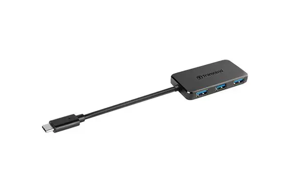TRANSCEND USB 3.1 Type-C 4 prievadų šakotuvas
