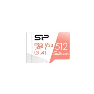 SILICON POWER memory card Superior Micro SDXC 512GB UHS-I A3 V30