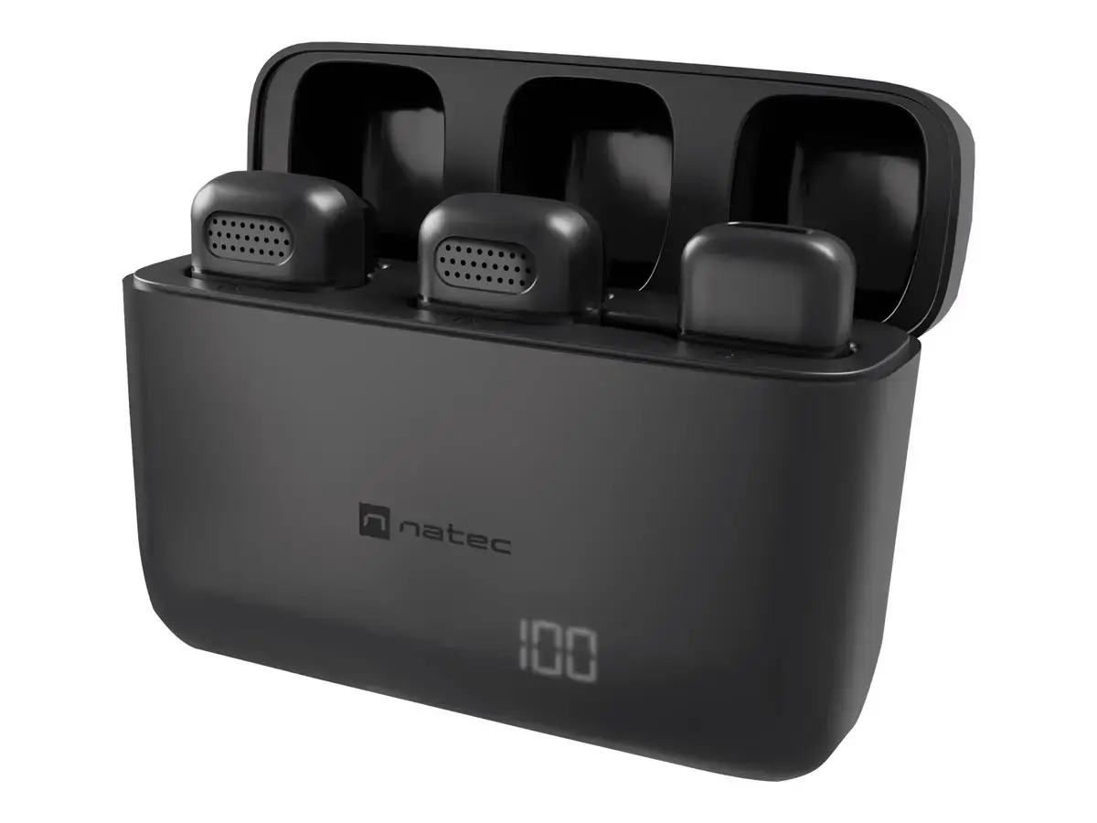 Natec | Microphone | NMI-2253 | Hopper | Noise reduction | Black