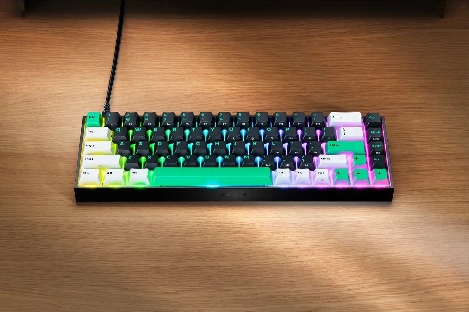 Razer | Reclusa X Mini 65% | Mechanical Gaming Keyboard | Wired | US | Razer Mechanical Switches Gen-3 (Tactile) | Black