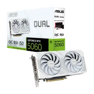Graphics Card ASUS NVIDIA GeForce RTX 5060 8 GB GDDR7 128 bit PCIE 5.0 16x Dual Slot Fansink DUAL-R…
