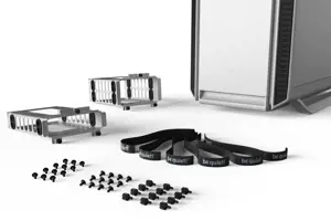 Būkite tylūs! Tylus pagrindas 802 Window White, Midi Tower, PC, Baltas, ATX, EATX, micro ATX, Mini-ITX, Akrilonitrilo-butadieno stirenas (ABS), Plienas, 18,5 cm