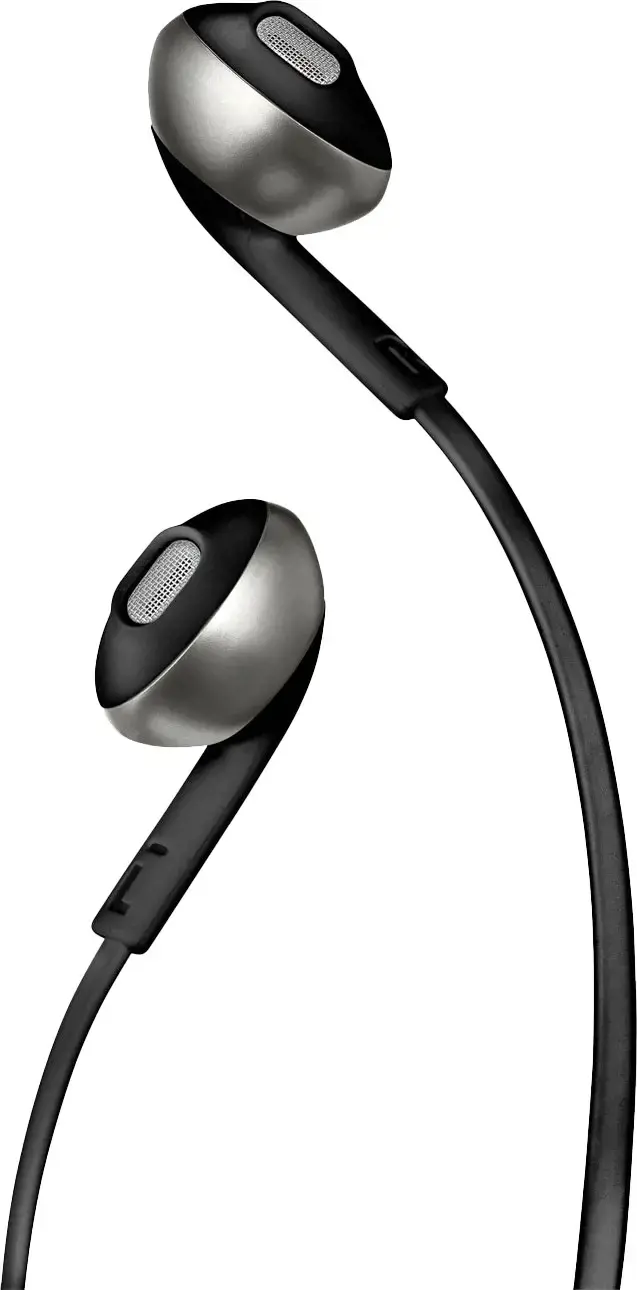 JBL ausinės T205, juodos spalvos