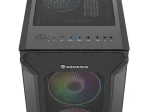 NATEC Genesis kompiuterio korpusas Irid 505 aRGB midi