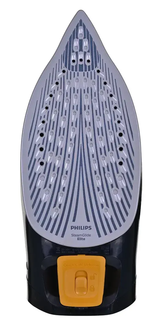 "Philips" 7000 serijos DST7060/20 HV garinis lygintuvas mėlyna/geltona, garinis lygintuvas, "SteamGlide Elite" padas, 2 m, 250 g/min, mėlyna, geltona, 55 g/min