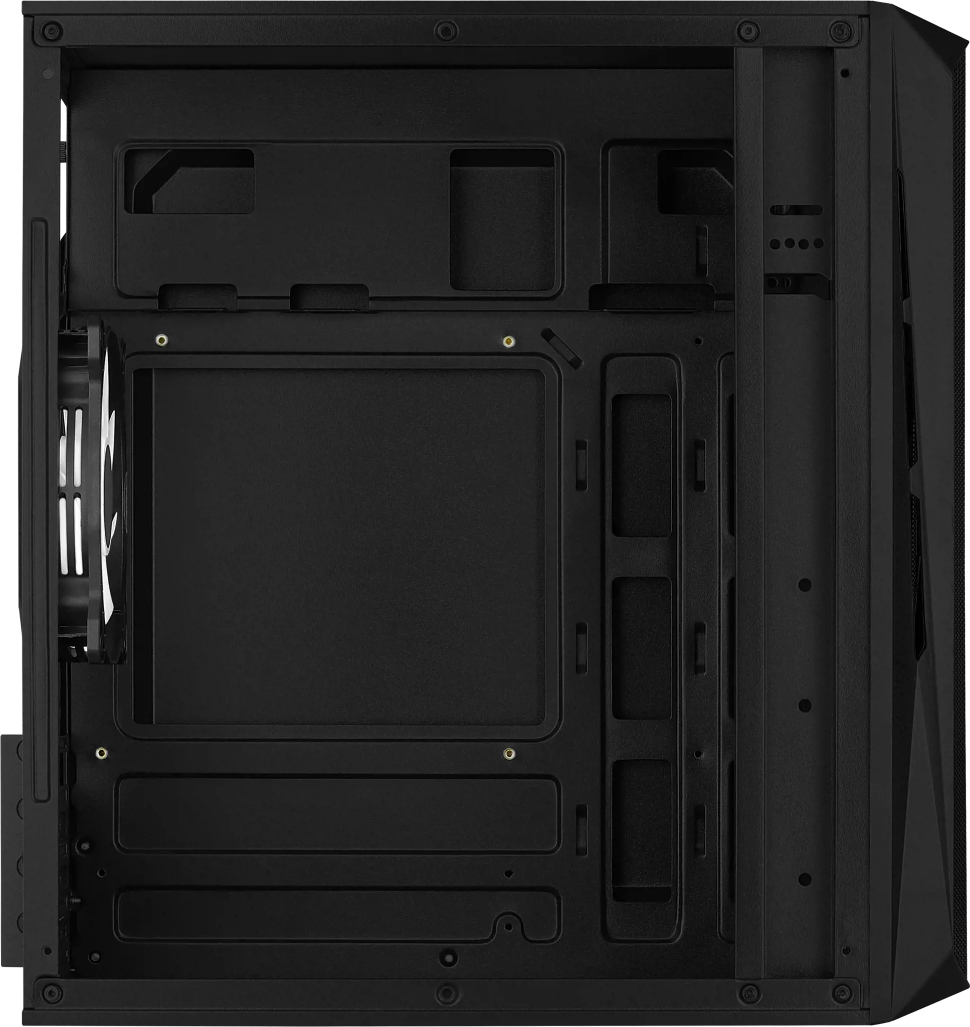 AEROCOOL PGS CS-107-A-BK-v2 FRGB - Kompiuterio korpusas