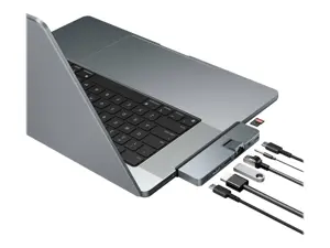 USB šakotuvas "Hyper HD575-GRY-GL