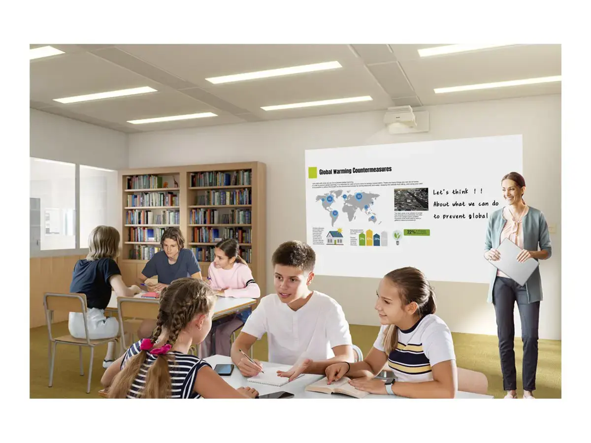 "Epson EB-760W", 4100 ANSI liumenų, 3LCD, 1080p (1920x1080), 2500000:1, 16:10, 1524-3810 mm (60-150")