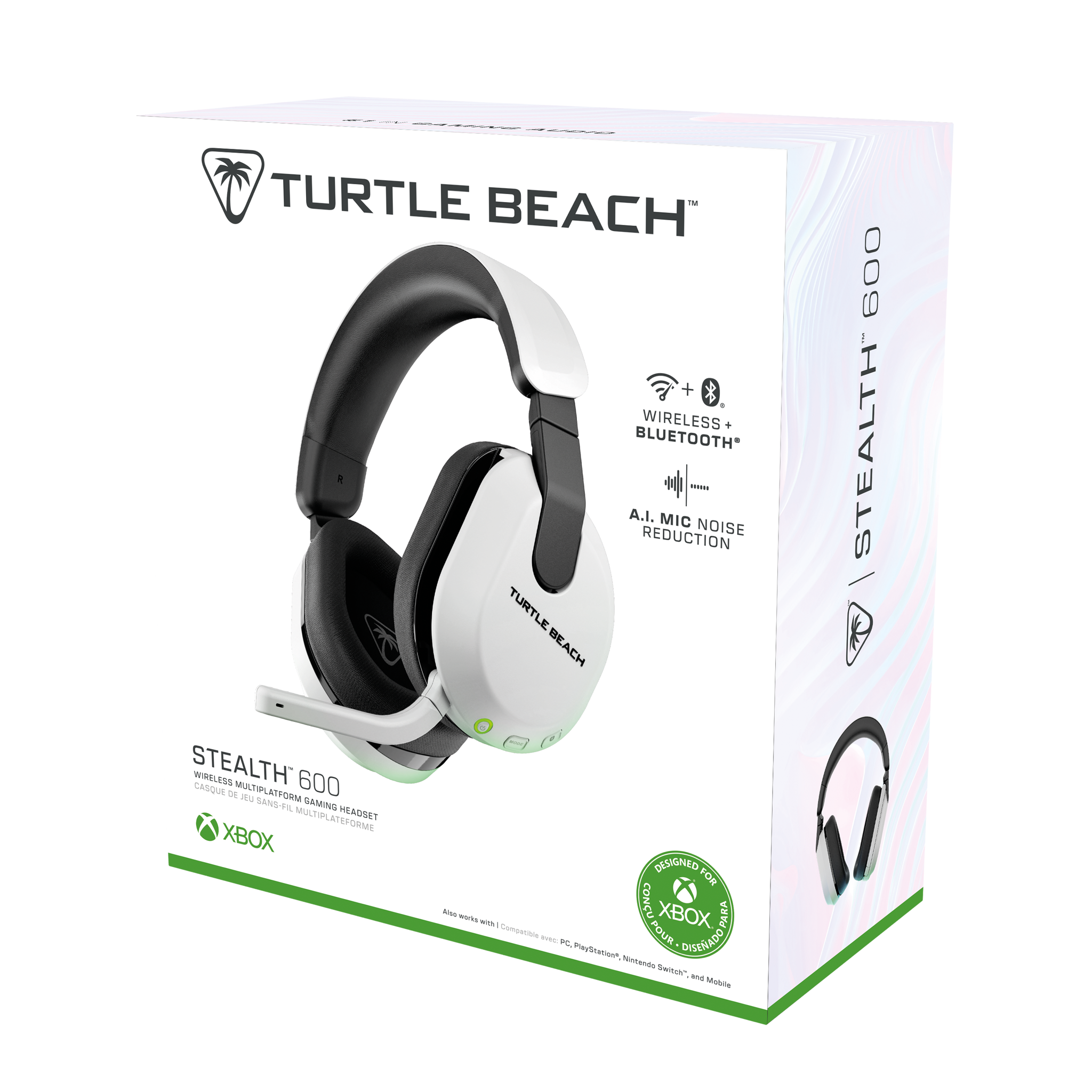 Turtle Beach Stealth 600 Gen 3, Wireless, 20 - 20000 Hz, Gaming, Headset, White