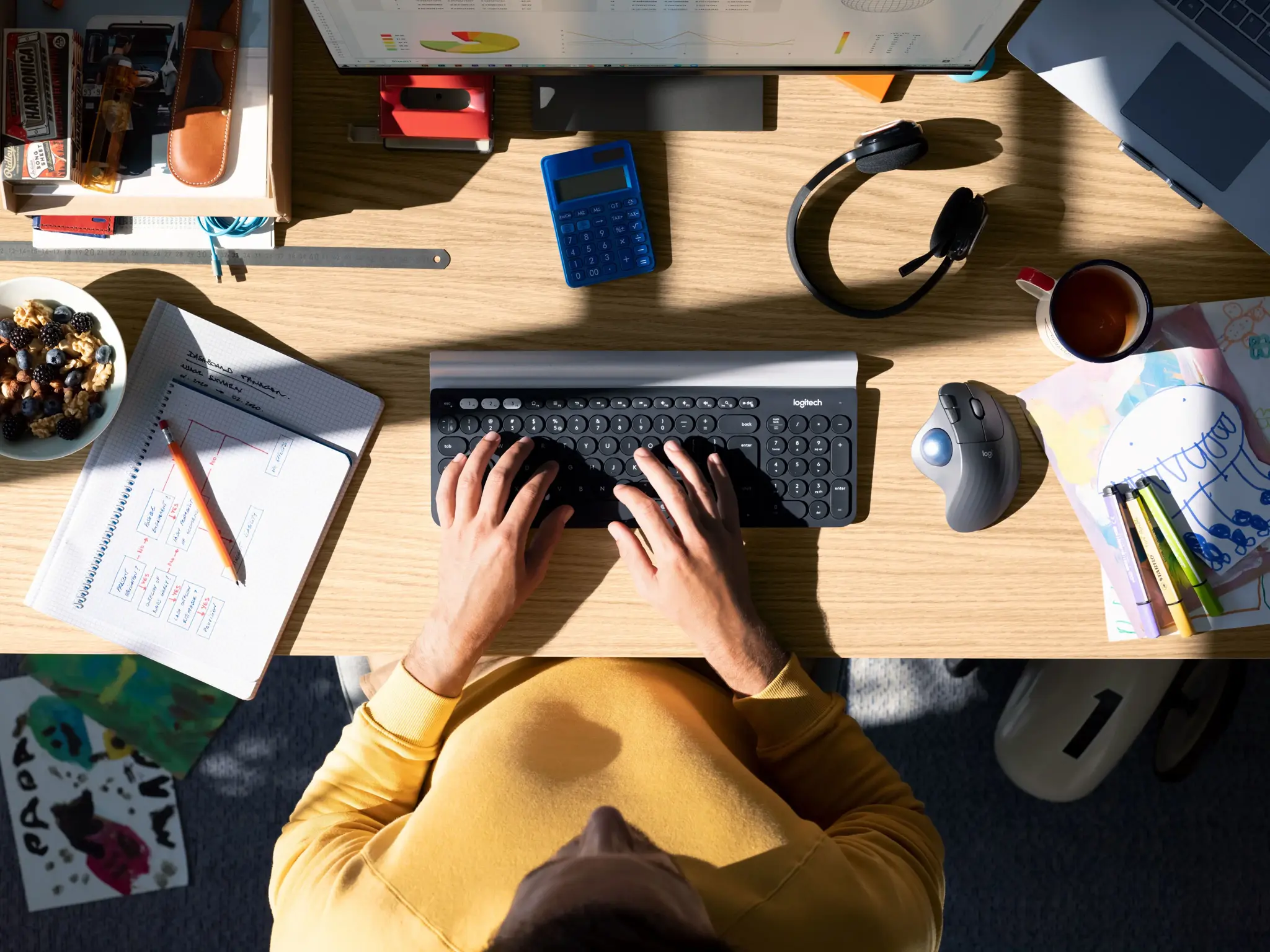 LOGITECH ERGO M575 verslui - grafitinis - Emea