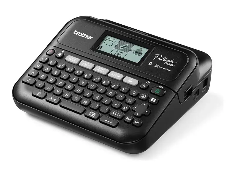 BROTHER PT-D460BT ETIKEČIŲ SPAUSDINTUVAS, SKIRTAS KOMPIUTERIUI, SU "BLUETOOTH