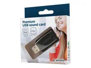 GEMBIRD SC-USB2.0-01 "Gembird Premium" USB garso plokštė, "Virtus Plus