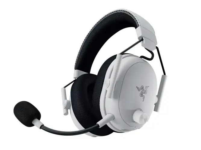 Razer BlackShark V3 Pro Belaidės žaidimų ausinės Bluetooth, USB-A, 3.5 mm jack, Balta
