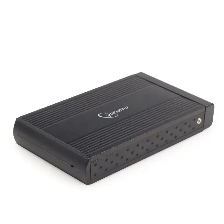 GEMBIRD EE3-U3S-3 Gembird išorinis 3,5 SATA - USB 3.0 kietųjų diskų korpusas, aliuminis, juodas