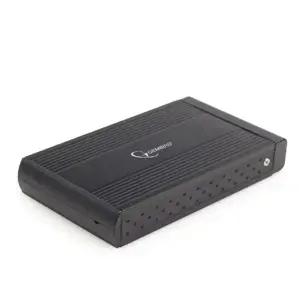 GEMBIRD EE3-U3S-3 Gembird išorinis 3,5 SATA - USB 3.0 kietųjų diskų korpusas, aliuminis, juodas
