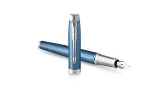 Plunksnakotis PARKER IM Premium Blue Grey Fine CT