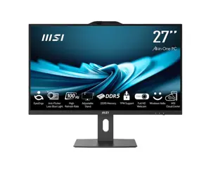 Monoblock PC MSI PRO AP272P 14M Business All in One CPU Intel Core i5 i5-14400 2500 MHz Screen 27" …