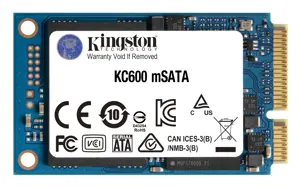 SSD diskas KINGSTON KC600 256 GB, mSATA, SATA 6Gb/s