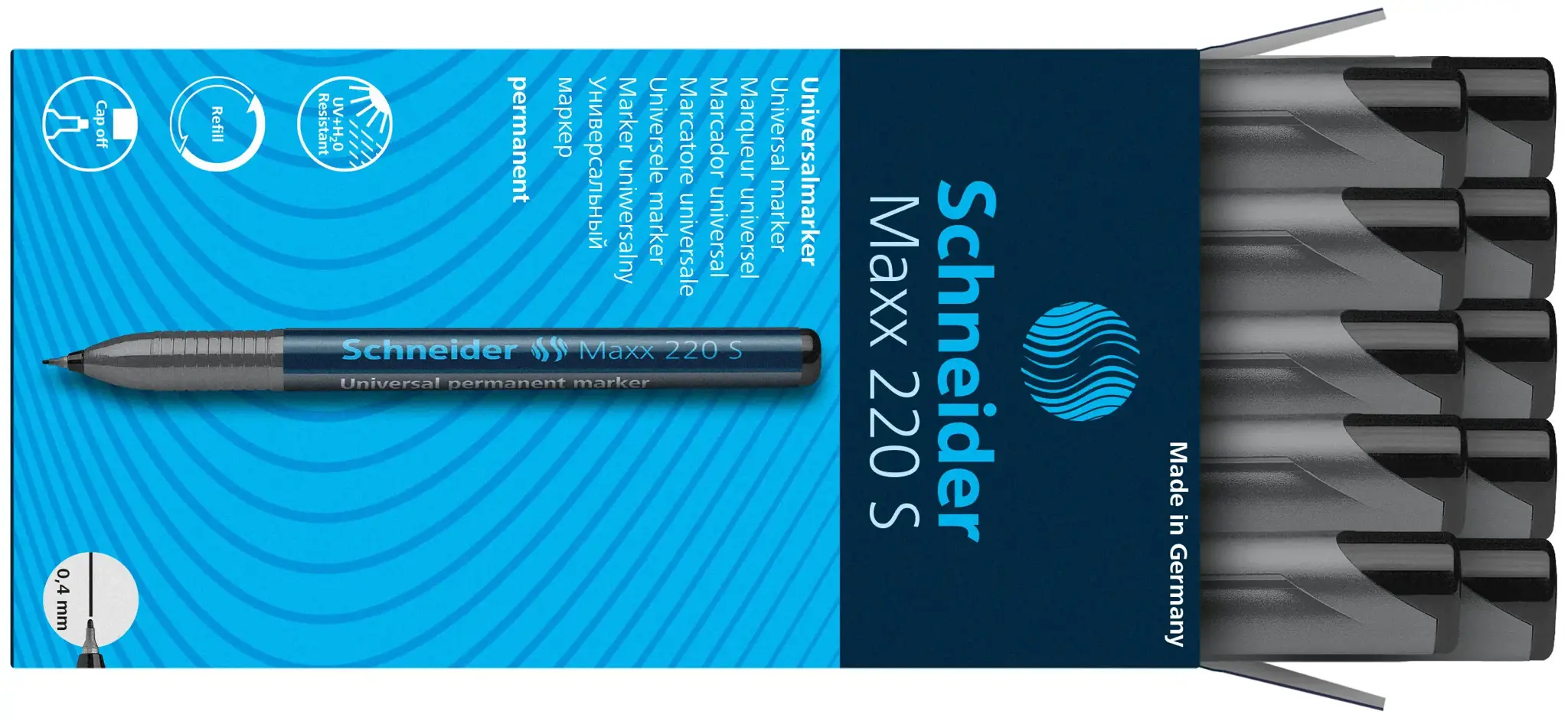 Permanentinis žymeklis SCHNEIDER OHP MAXX 220S