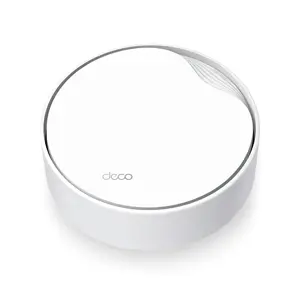 TP-Link AX3000 Whole Home Mesh WiFi 6 System with PoE, White, Internal, Mesh router, 230 m², 0 - 40…