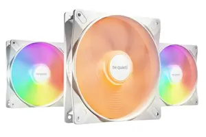 be quiet! LIGHT WINGS LX 140mm PWM 3-Pack White Computer case Fan 14 cm 3 pc(s)