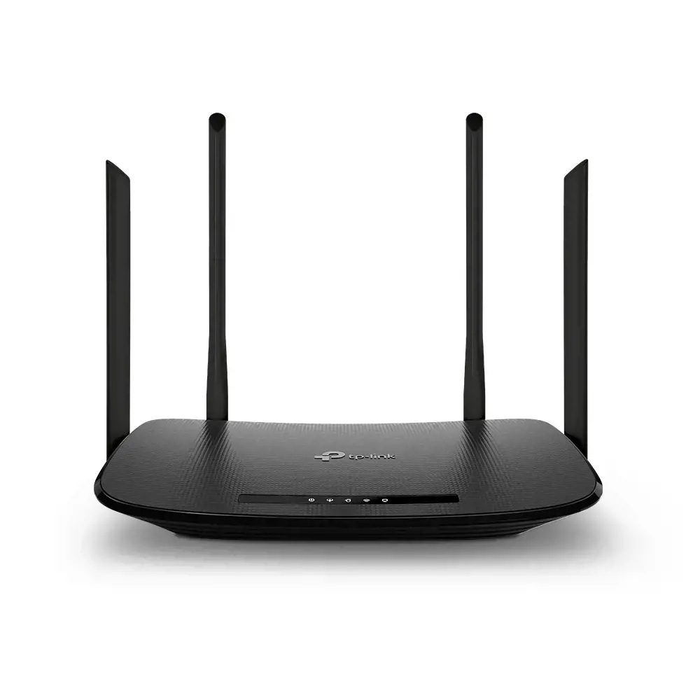 TP-Link Archer VR300 AC1200, "Wi-Fi 5" (802.11ac), dviejų dažnių (2,4 GHz / 5 GHz), Ethernet LAN, 4G, juodas, stalinis maršrutizatorius