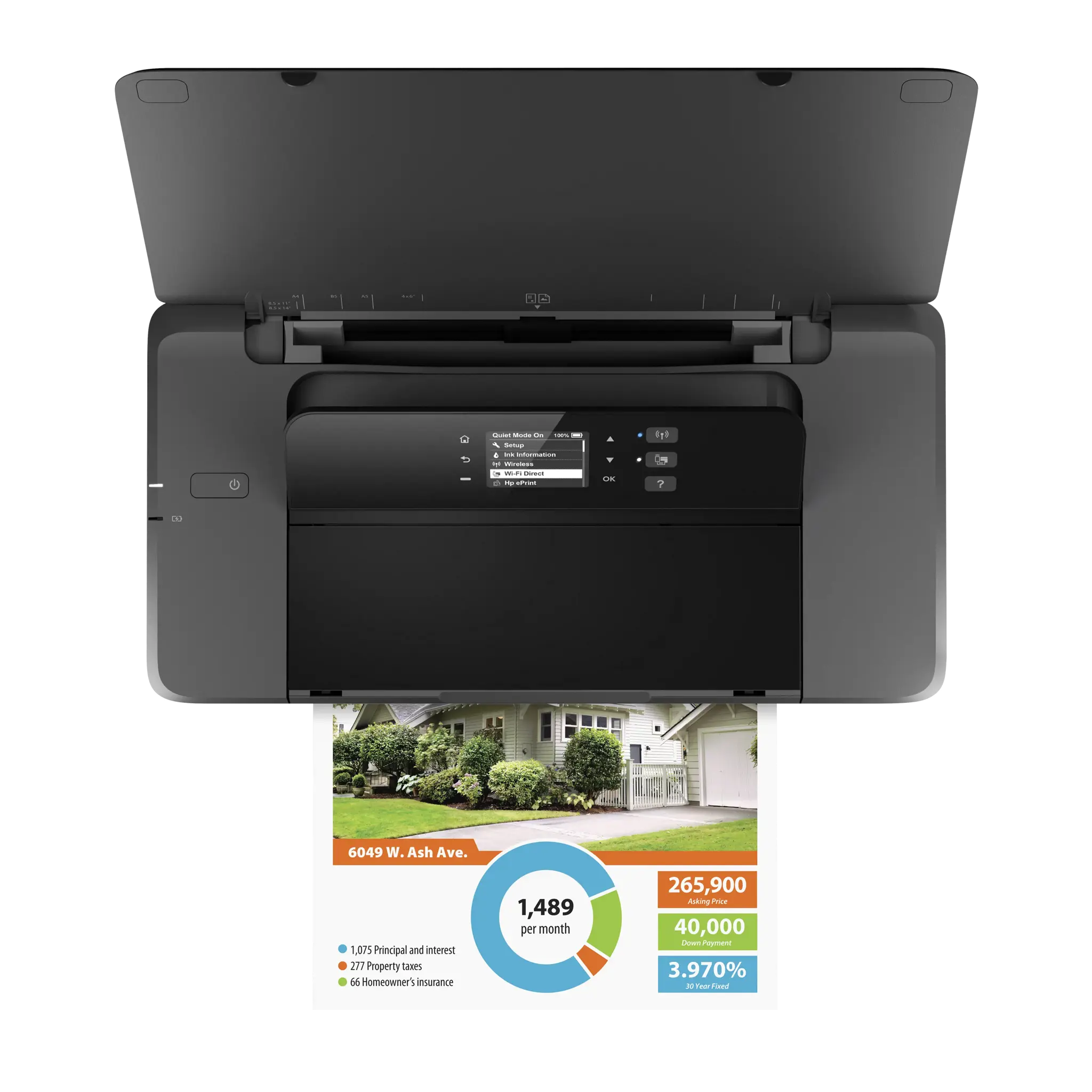 HP Officejet 200 Mobile Printer
