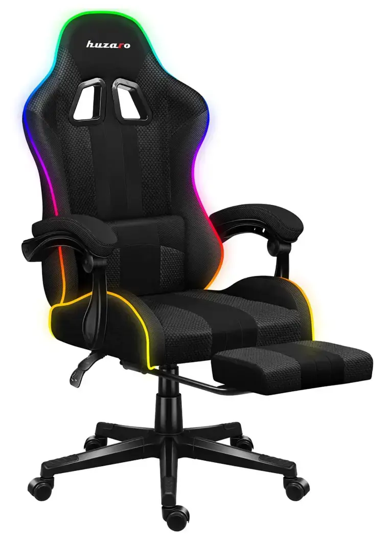 "HUZARO FORCE 4.7 RGB MESH" ŽAIDIMŲ KĖDĖ