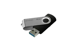 Goodram UTS3, 16 GB, USB Type-A, 3.2 Gen 1 (3.1 Gen 1), 60 MB/s, Swivel, Black