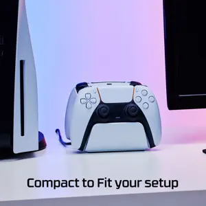 "HyperX CHARGEPLAY DUO PS5", "PlayStation 5", įkrovimo stovas, juodas, baltas, 5 V, 2 A, 6 val.