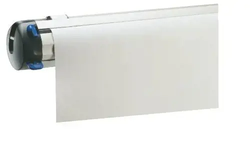 Plėvelė elekrostatinė LEITZ, balta spalva, rulone, 20mx60cm