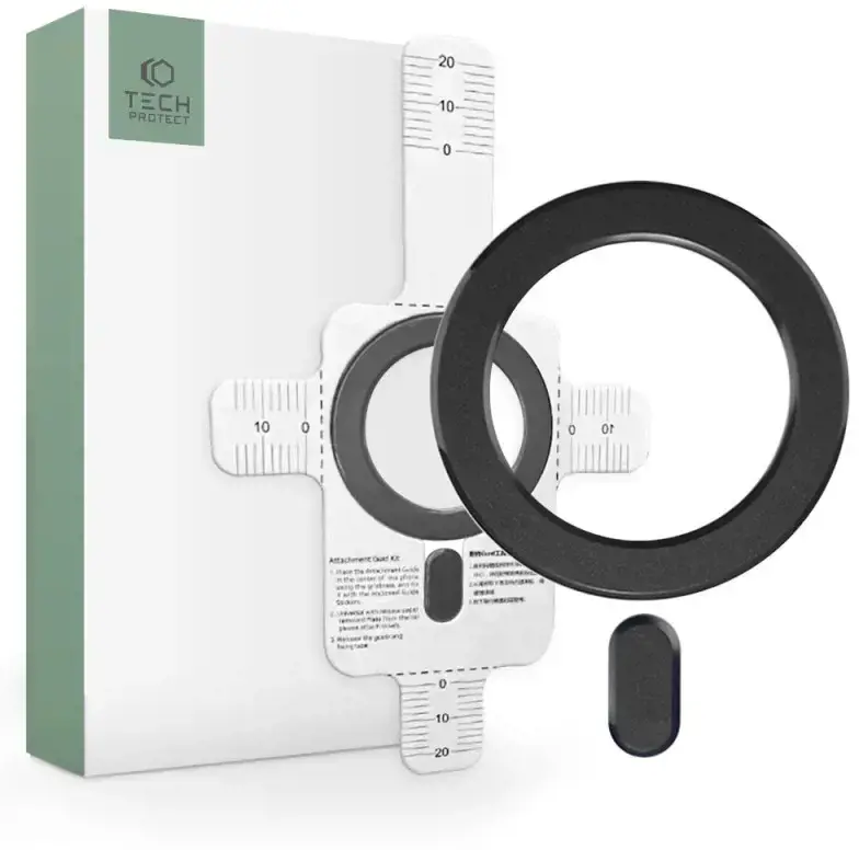 "Tech-Protect Magmat Magsafe Ring" žiedas, juodas