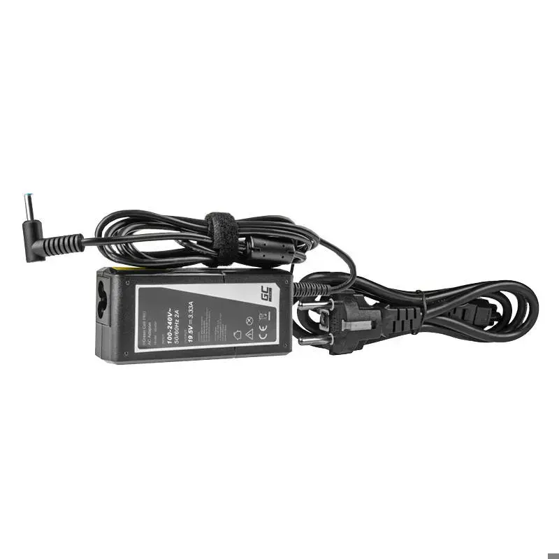 GREENCELL AD49P Green Cell PRO įkroviklis / kintamosios srovės adapteris HP 65W 19,5 V 3,33 A 4,5 mm-3,0 mm
